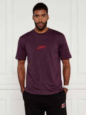 HUGO T-shirt Dlogotee | Loose fit