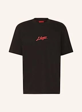 Hugo T-Shirt Dlogotee schwarz