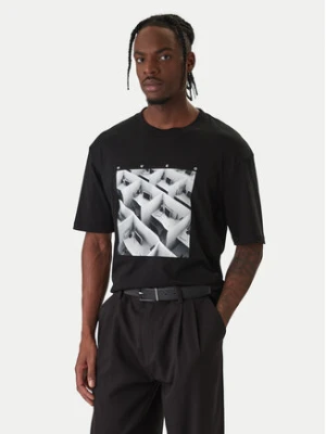 HUGO T-Shirt Dodger 50553330 Czarny Regular Fit