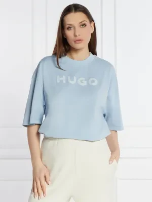 HUGO T-shirt Drisela | Oversize fit