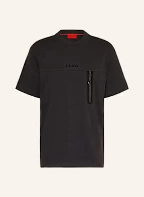 Hugo T-Shirt Dubi schwarz