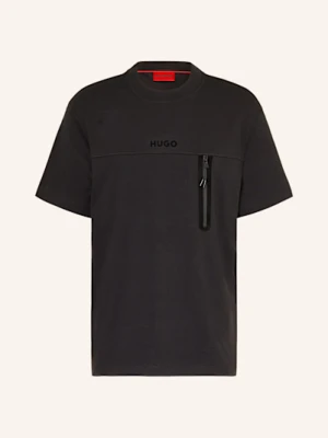 Hugo T-Shirt Dubi schwarz