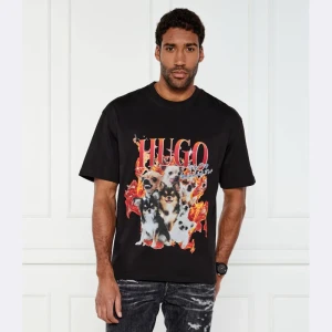 HUGO T-shirt Dugie | Oversize fit