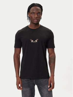 HUGO T-Shirt Dugolini 50549154 Czarny Regular Fit