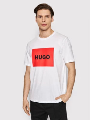 Hugo T-Shirt Dulive222 50467952 Biały Regular Fit