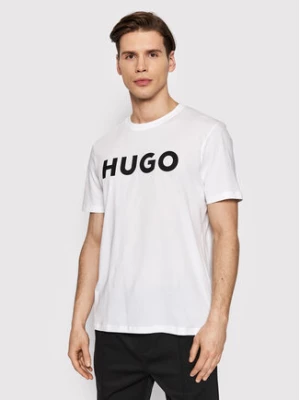 Hugo T-Shirt Dulivio 50467556 Biały Regular Fit