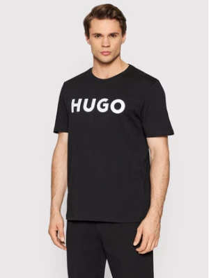 Hugo T-Shirt Dulivio 50467556 Czarny Regular Fit