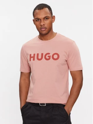 Hugo T-Shirt Dulivio 50467556 Różowy Regular Fit