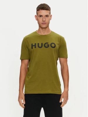 Hugo T-Shirt Dulivio 50467556 Zielony Regular Fit