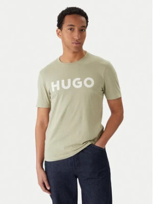 HUGO T-Shirt Dulivio 50467556 Zielony Regular Fit