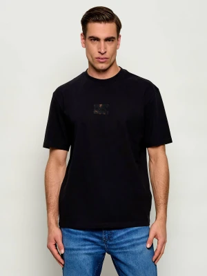 HUGO T-shirt Dumeon | Relaxed fit czarny