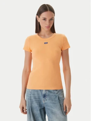 HUGO T-Shirt Easy 50523924 Pomarańczowy Slim Fit