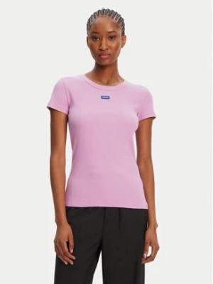 HUGO T-Shirt Easy 50523924 Różowy Slim Fit