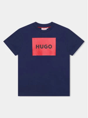 Hugo T-Shirt G00006 D Granatowy Regular Fit