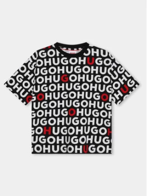 Hugo T-Shirt G00013 D Czarny Regular Fit