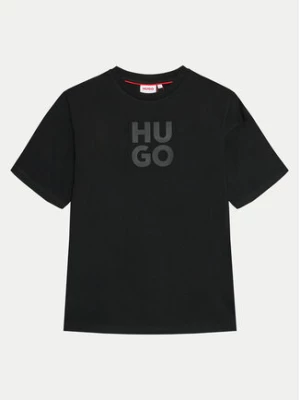 Hugo T-Shirt G00143 D Czarny Regular Fit