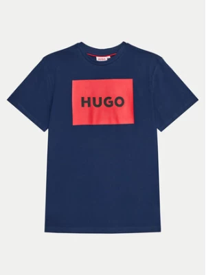 Hugo T-Shirt G00144 D Niebieski Regular Fit