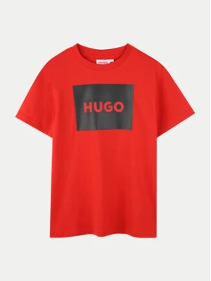 Hugo T-Shirt G00144 M Czerwony Regular Fit