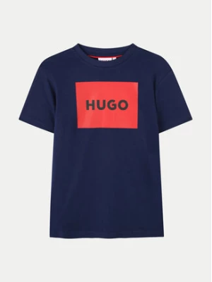 Hugo T-Shirt G00144 M Niebieski Regular Fit