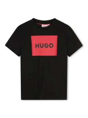 HUGO T-Shirt G00334 S Czarny Regular Fit