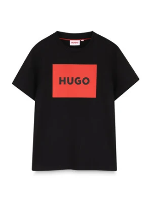 HUGO T-Shirt G00572 S Czarny Regular Fit