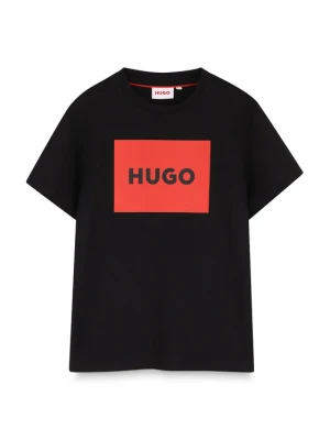 HUGO T-Shirt G00572 S Czarny Regular Fit