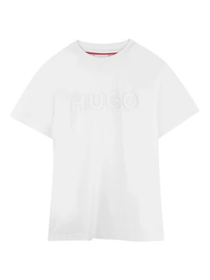 HUGO T-Shirt G01014 D Biały Regular Fit