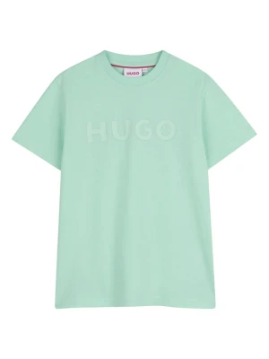 HUGO T-Shirt G01014 D Zielony Regular Fit