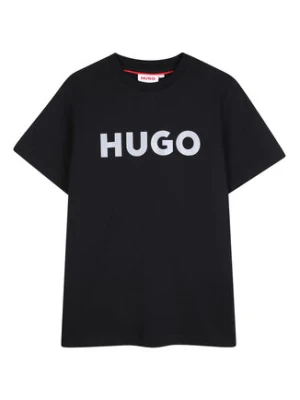 HUGO T-Shirt G01016 D Czarny Regular Fit