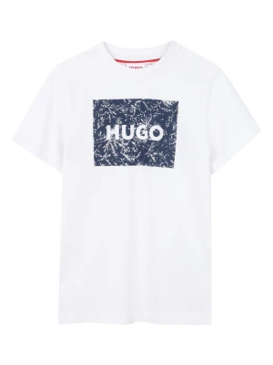 HUGO T-Shirt G01020 D Biały Regular Fit