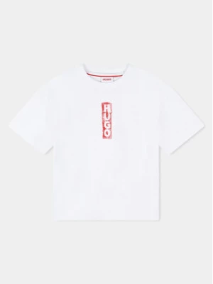 Hugo T-Shirt G25140 D Biały Regular Fit