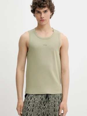 HUGO t-shirt kolor zielony 50542089