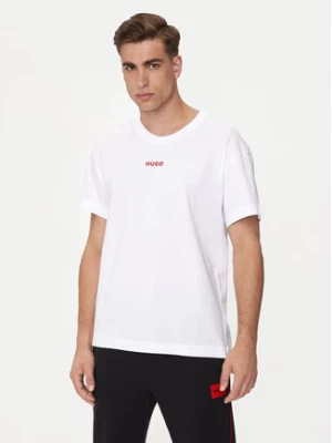 Hugo T-Shirt Linked 50518646 Biały Relaxed Fit