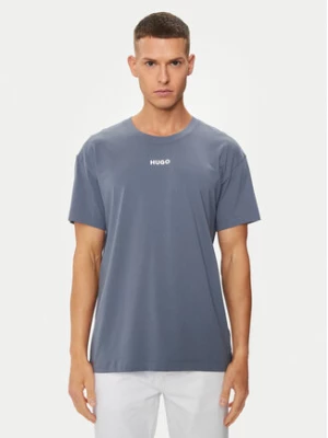 Hugo T-Shirt Linked 50518646 Niebieski Relaxed Fit
