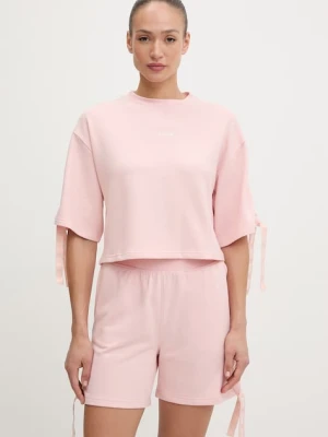 HUGO T-shirt lounge damski CASUAL_t-shirt