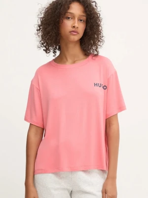 HUGO t-shirt lounge kolor niebieski 50490707