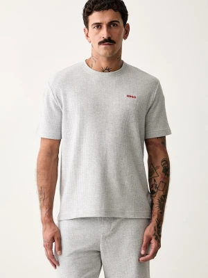 HUGO T-shirt lounge męski z bawełną Austin T-Shirt szary