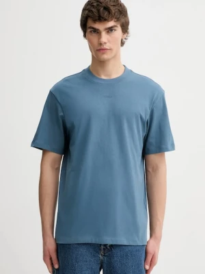 HUGO T-shirt męski bawełniany Dapolino