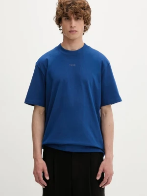 HUGO T-shirt męski bawełniany Dapolino