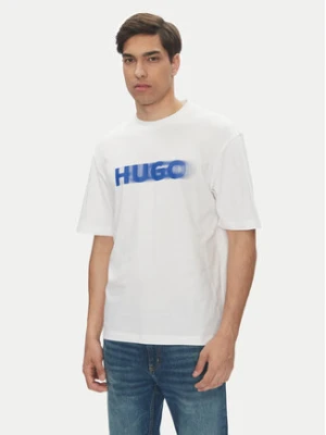 HUGO T-Shirt Nalax 50543493 Biały Regular Fit