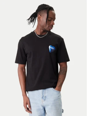 HUGO T-Shirt Nalentinio 50562727 Czarny Regular Fit
