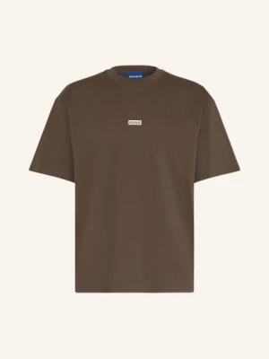 Hugo T-Shirt Nalono braun