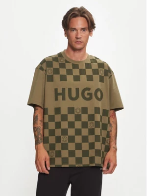 Hugo T-Shirt Narliparo 50517942 Zielony Loose Fit