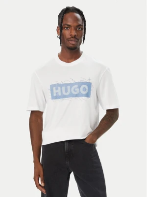 HUGO T-Shirt Naxter 50570028 Biały Regular Fit