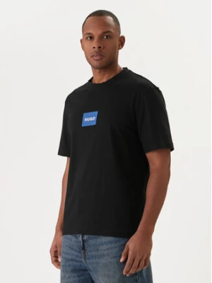 HUGO T-Shirt Nayonix 50554382 Czarny Regular Fit