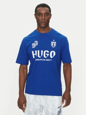 HUGO T-Shirt Nebulop 50541252 Niebieski Regular Fit