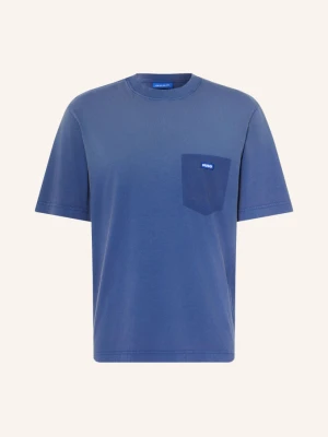 Hugo T-Shirt Nemintee blau NIEBIESKI