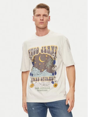 Hugo T-Shirt Nirito 50513199 Écru Regular Fit