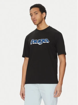 HUGO T-Shirt Nugibol 50542932 Czarny Regular Fit