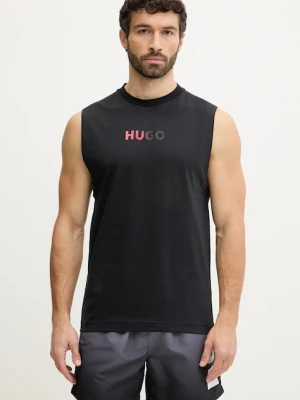 HUGO top plażowy męski RAY BEACH_TANK_LOOSE
